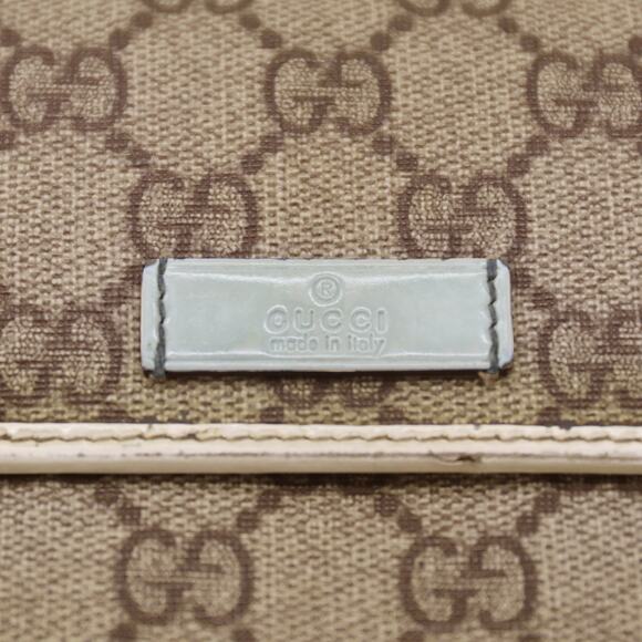 🔴 Gucci Long Wallet - GG Supreme Brown/White - Picture 5 of 7